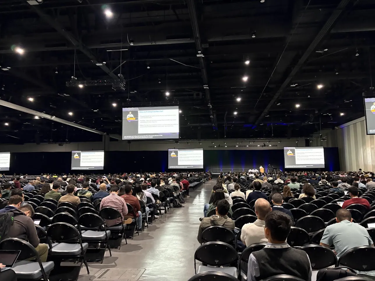 One of the keynote sessions