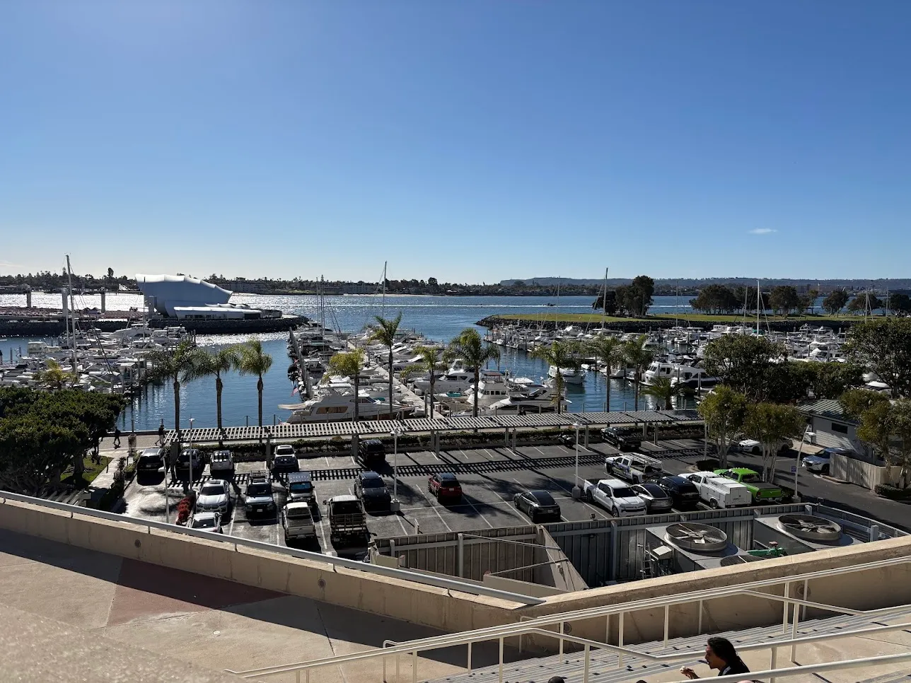 San Diego harbor view from the convention center